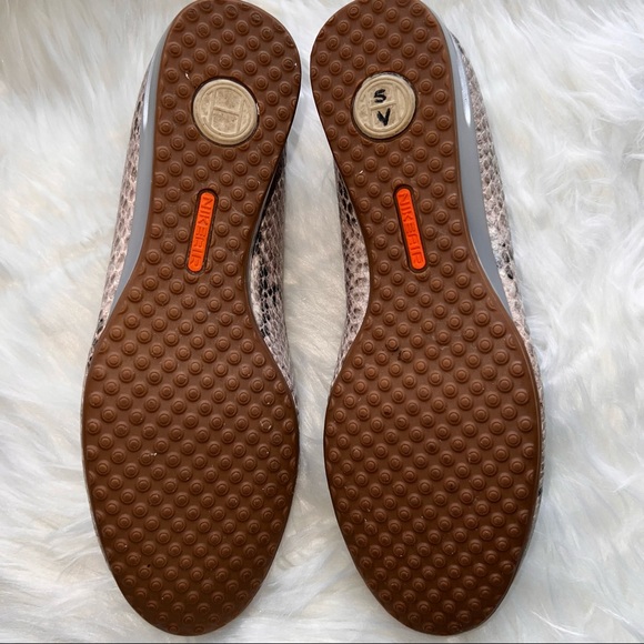 Cole Haan Nike air Leather Python Women’s Size 9 narrow snake print - Picture 9 of 16